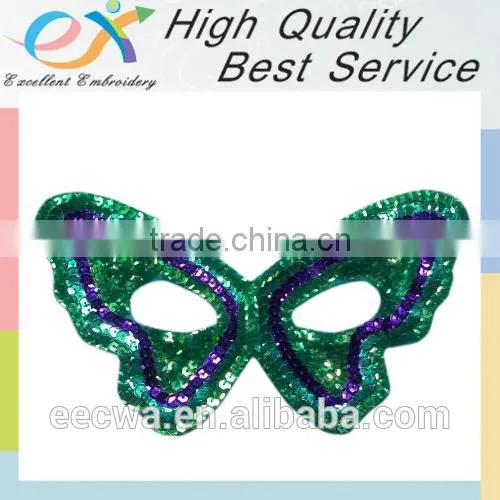 Supplier Customize Sequins Festival Party Mask