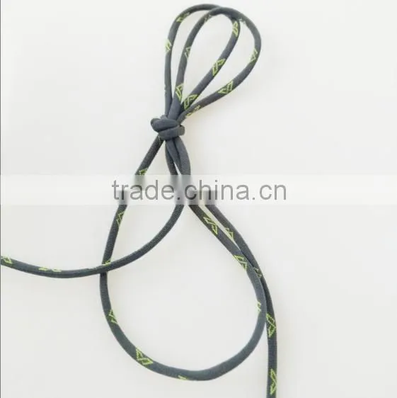 Custom Logo Jacquard Polyester Rope Cord photo-4