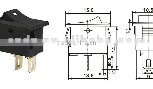 Zhejiang 16A Lighted Rocker Switch,home Appliance Rocker Switch,air Blower Rocker Switch photo-6
