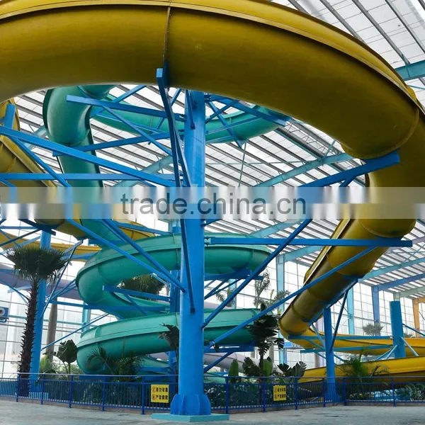 Skin Raft Spiral Big Water Slide photo-3