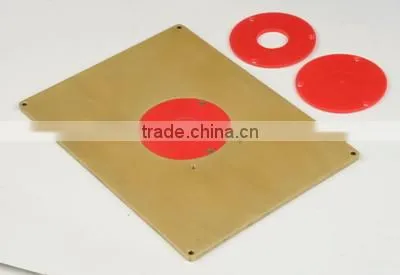 1/4" Thick Aluminum Router Table Insert