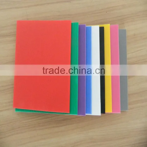 Wholesale Red 6mm Thickness pp Sheet Protector Woven Sheet Polypropylene pp Sheet photo-2