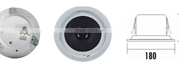 Background Music System Voice Alarm Ceiling Mount Firproof Speaker photo-3