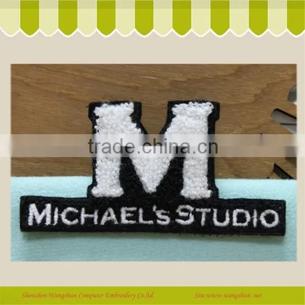 Hot Sale Wholesale Letter Logo Woven Embroidery Tag Sew-On photo-6