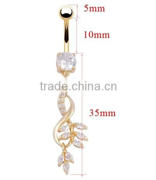 Wholesale Sex Delicate Bell Navel Piercing Jewelry photo-2