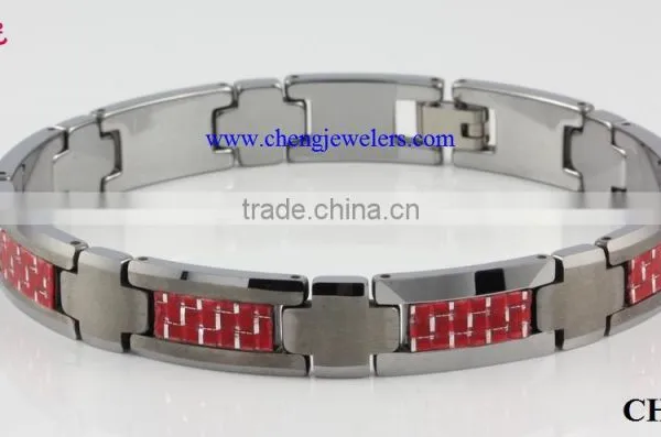 High Quality Opal Inlad Tungsten Bracelets photo-5