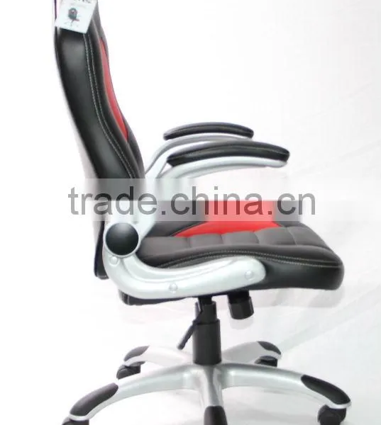 Racing Chair Modern Design Swivel Leather And Mesh Bucket Seat Chair HC-R033 photo-4