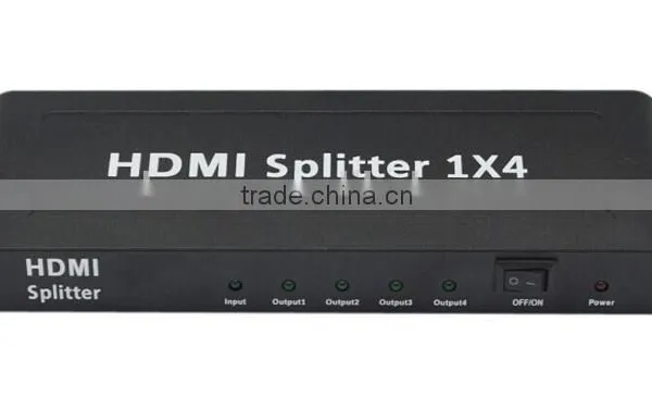 Top Selling 1x4HD Splitter3 in 1Out 4 PortsHigh-performance 1x4HD Splitter 1 in 4 Out 4 Ports Splitter Distributor Converter (O4 photo-5