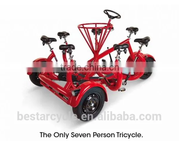 Seven-person Conference Bike for City Outing