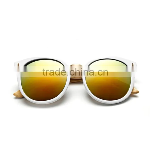 Free Sample High Quality Round PC Frame Bamboo Wooden Sunglasses China Manufacture photo-3