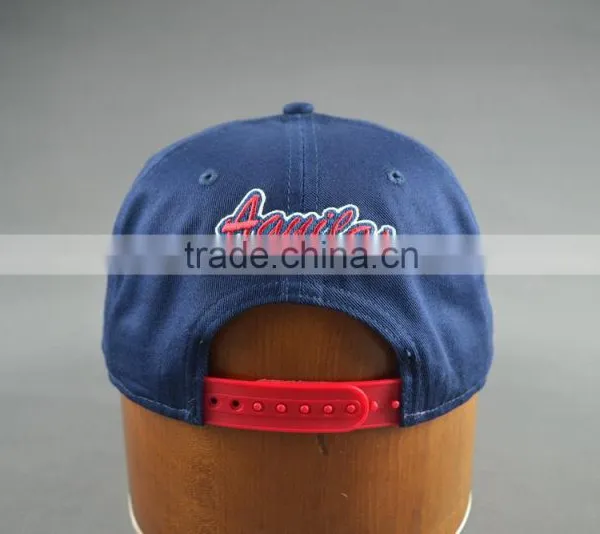 China Factory Custom 6-panel Snapback Caps With Embroidery Logo photo-4