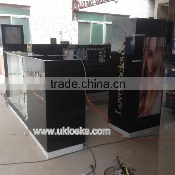 Hot Sale Mall Hair Kiosk | Hair Booth Design | Hair Extension Kiosk for Sale photo-3