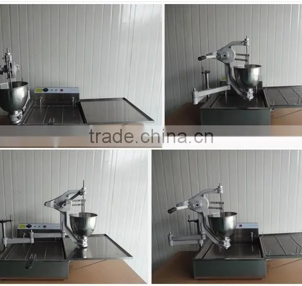 Table Top 110V 220V 3000w T102 Commercial Industrial Mini Dunkin' Donut Machine With Fryer for Sale photo-2