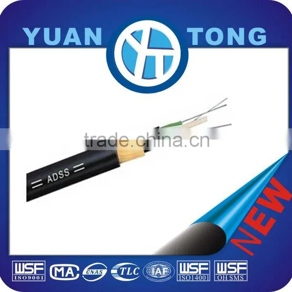 Outdoor 24 Core ADSS Optic Fiber Cable