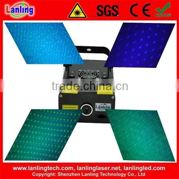 350mW GB Big-Dots "Moving-Head" Twinkling Stage Lighting