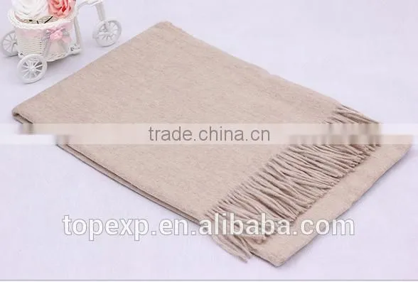 Solid Color Tassels Women Trendy Scarf photo-4