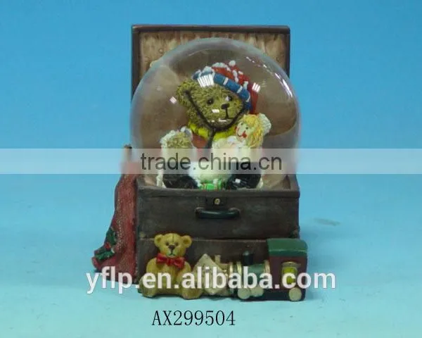 Christmas Decoration Resin Snow Globe Glass Snow Globe Crafts photo-4