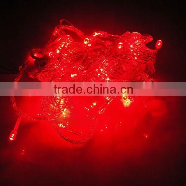 10 meter colorful led twinckle light red led chrismas light with controller