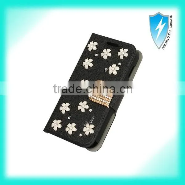 New Product Diamond Wallet Case for IPhone 6, Phone Case for Iphone 6 With Card Holder photo-4