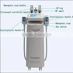 Improve Blood Circulation Professional Cryo Slimming Fat Freezing Cryolipolysis Machine For Spa/clinic/hospital 3.5