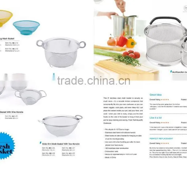 Stainless Steel Mesh Basket photo-2