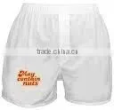 WHITE BAMBOO SHORTS/BAMBOO PRODUCTS/2012 SEXY HI FAASHION SHORTS