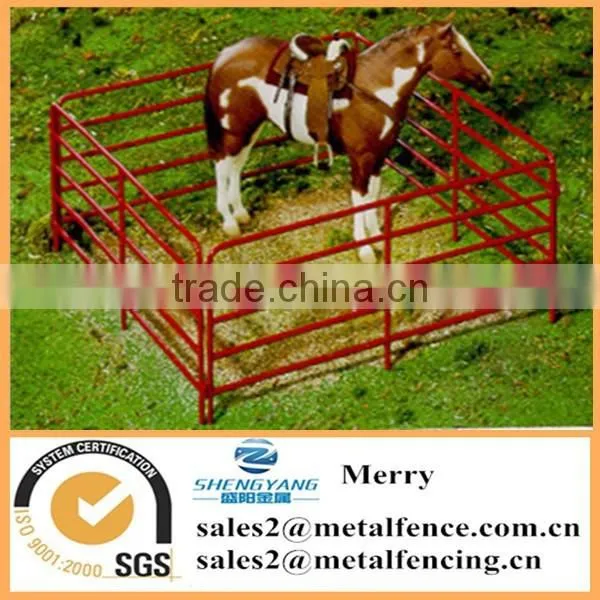 Cheap Metal Livestock Animal Farm Fence Rails Holding Yards Ranch Fence Panels photo-5