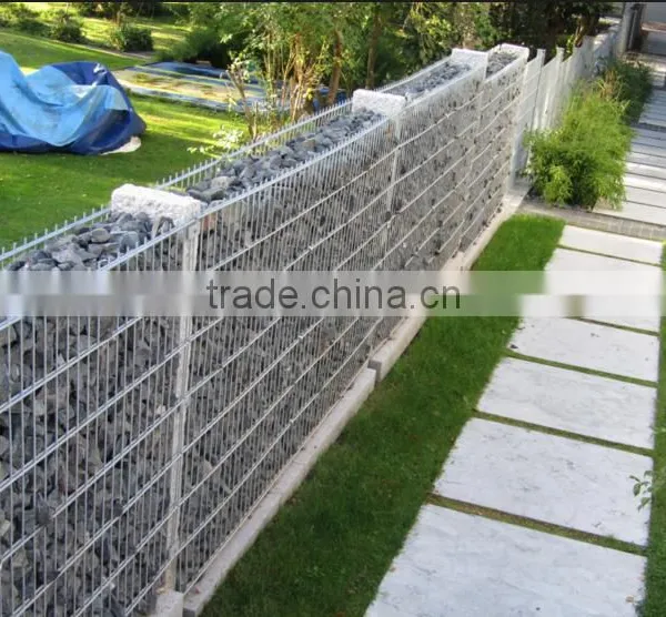 Hot-dipped Galvanized Welded Mesh Gabion Wire Cages Rock Retaining Wall photo-2