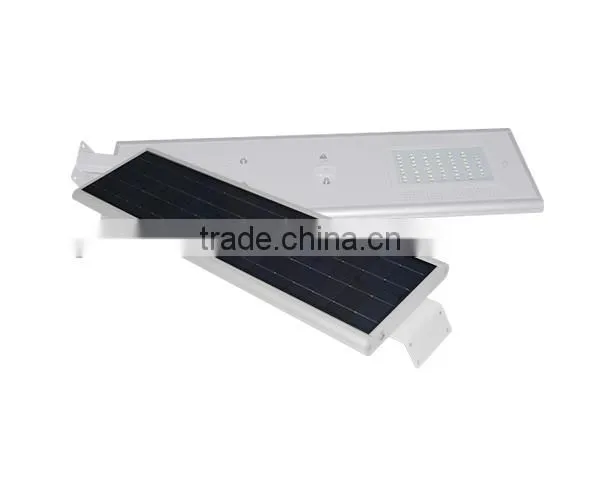 25W LED Street Lamp Mono Solar Panel and Li-ion Battery Integrated