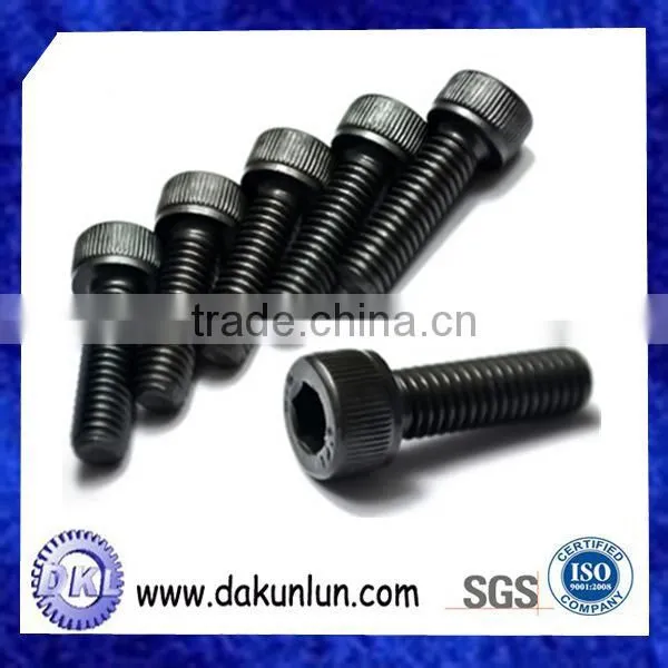 Black Carbon Steel Inner Hex Screws photo-5