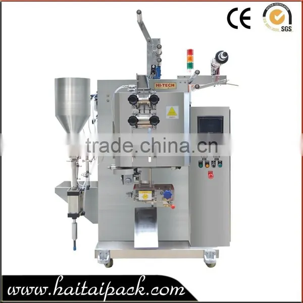 Automatic filling and sealing pillow shape packing machine for honey paste and liquid Smart Liquid Maker Layman Can Operate
