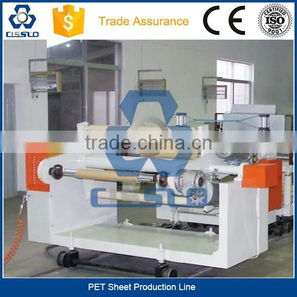 HIGH PERFORMANCE BIGGER OUTPUT DOUBLE SCREW PET SHEET PRODUCTION MACHINE photo-5