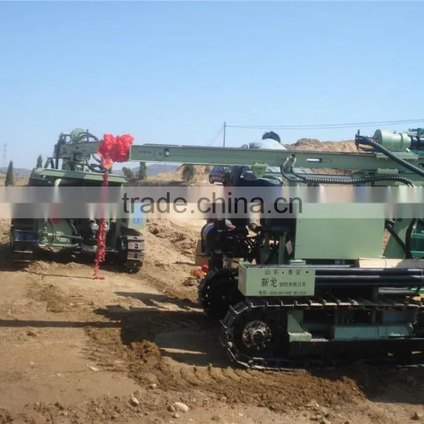 30m Easy Operating Heavy Duty Portable/Mobile D100YA2-2 Drilling Rig For Sale photo-6