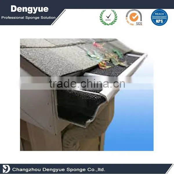 Easy-cleaning Rain K-style Fascia&custom Foam Gutter Filter Gutter Filtration Leaf Guard Gutter Protector photo-6
