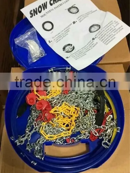 Factory CE Q235 Galvanized Tyre Protection 9mm KNS Snow Chain for Car photo-4