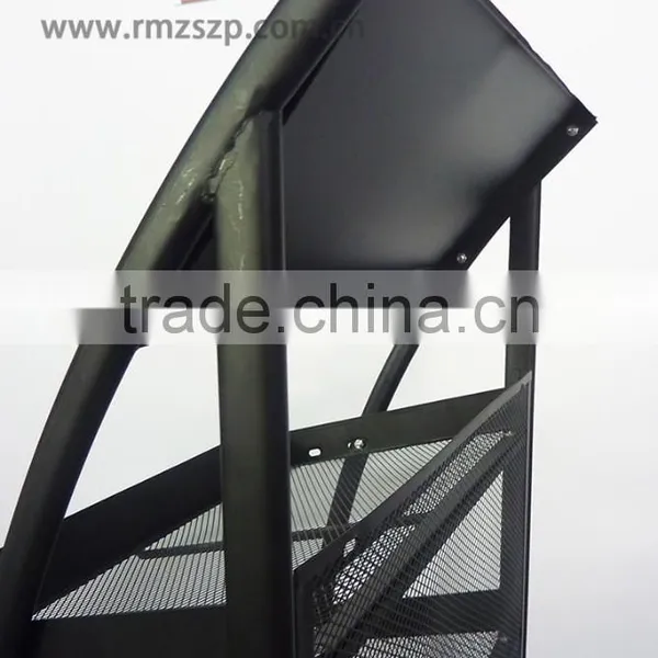 5-tier Solid Metal Floor Diamond Newspaper Display Holder photo-4