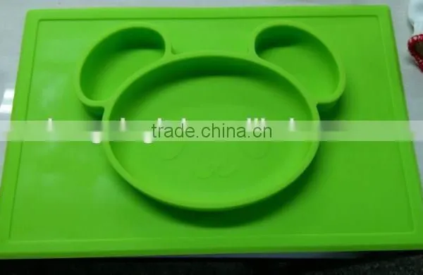 Silicone Kids Placemat Bowl photo-4