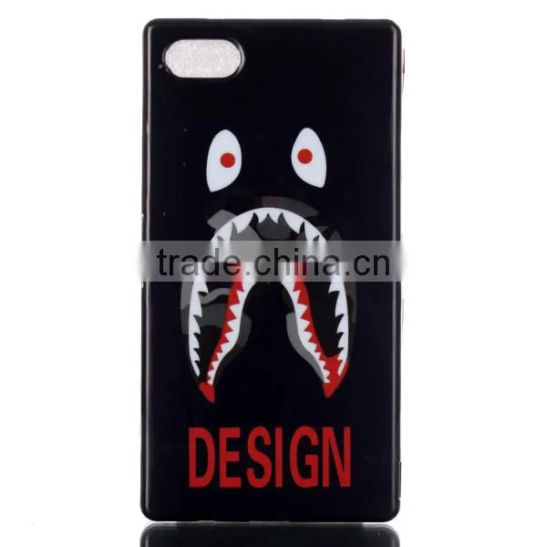 China Wholesale Soft TPU Cell Phone Case,IMD Soft Silicon Design Mobile Case For Sony Z5 Mini photo-3