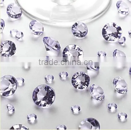 Heart Clear Acrylic Diamond for Wedding photo-2