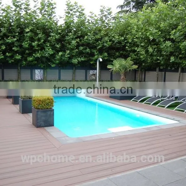 Hot Sell Garden Path Anti-Slip Wood Plastic Composite WPC Decking photo-3