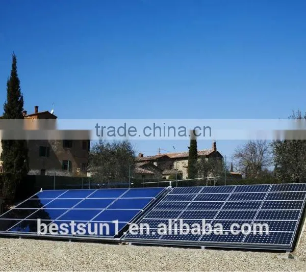 6000w Domestic Use Solar and Wind Power Hybrid System photo-5
