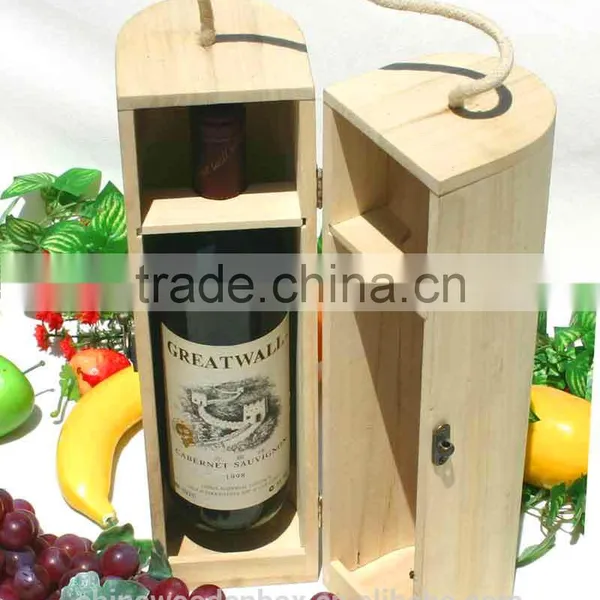Hot Sale Wooden Wine Round Bucket photo-4