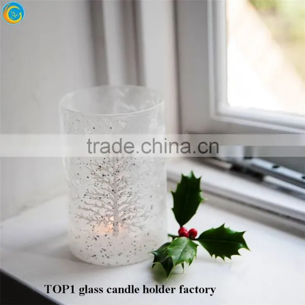 Snow Tree Crystal Votive Candle Holder photo-3