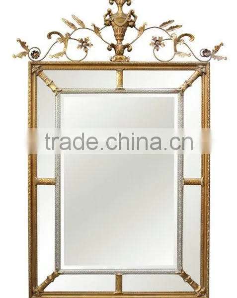 Hot Sales Living Room Furniture Console Table With Solid Wood Framed Mirror With Metal photo-4