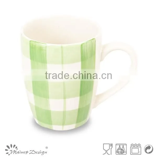 High Quality Ceramic Mug Hand Painting Colour Band photo-3