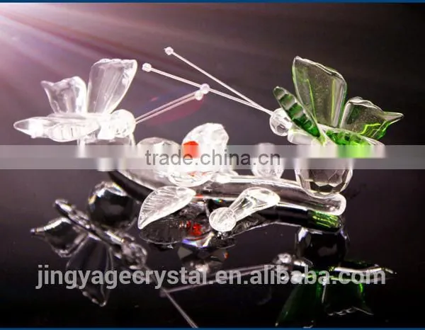 Crystal Islamic Art Transparent Unique Islamic Bird Model Corporate Crystal Gifts photo-2