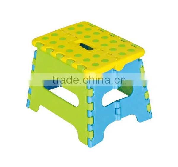 Foldable Plastic Stool in Nice Color,folding Stool,stacking Stool