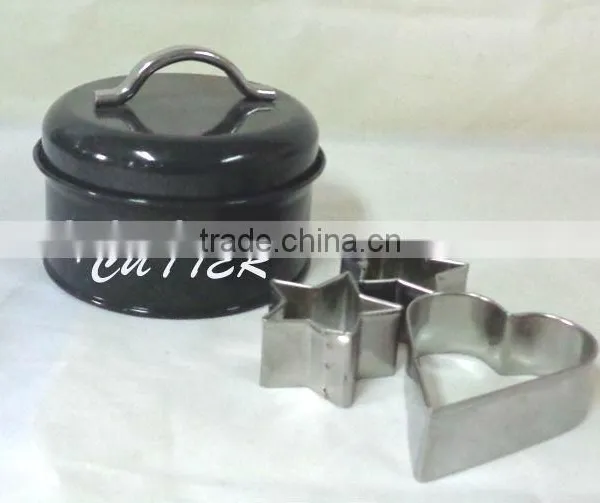 Hot Sale Storage Tin Cookies Cutter Box photo-2