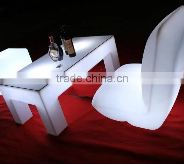 Modern Fashion Design Luxury L Shape Led Bar Sofa, Led Illuminated Furniture photo-4