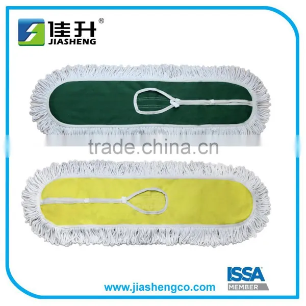 Industrial synthetic dust mop replacement head